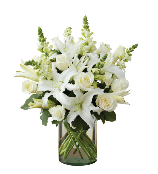 Classic All White Arrangement - Medium
