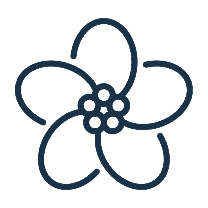 Stylish navy blue flower design, perfect for adding a touch of elegance to your creative projects.