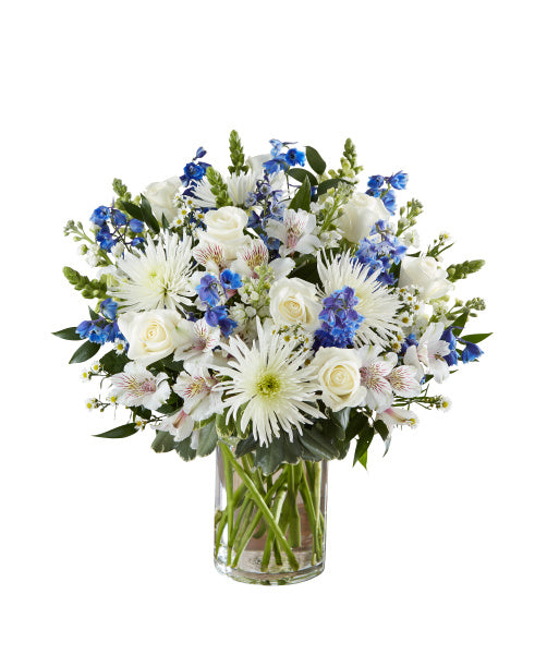 SINCEREST SORROW IN BLUE AND WHITE