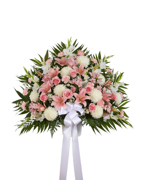 HEARTFELT SYMPATHY URN IN PINK