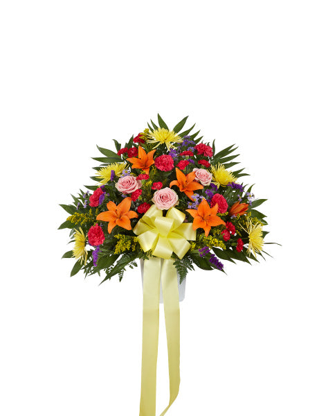 HEARTFELT SYMPATHY URN IN BRIGHT