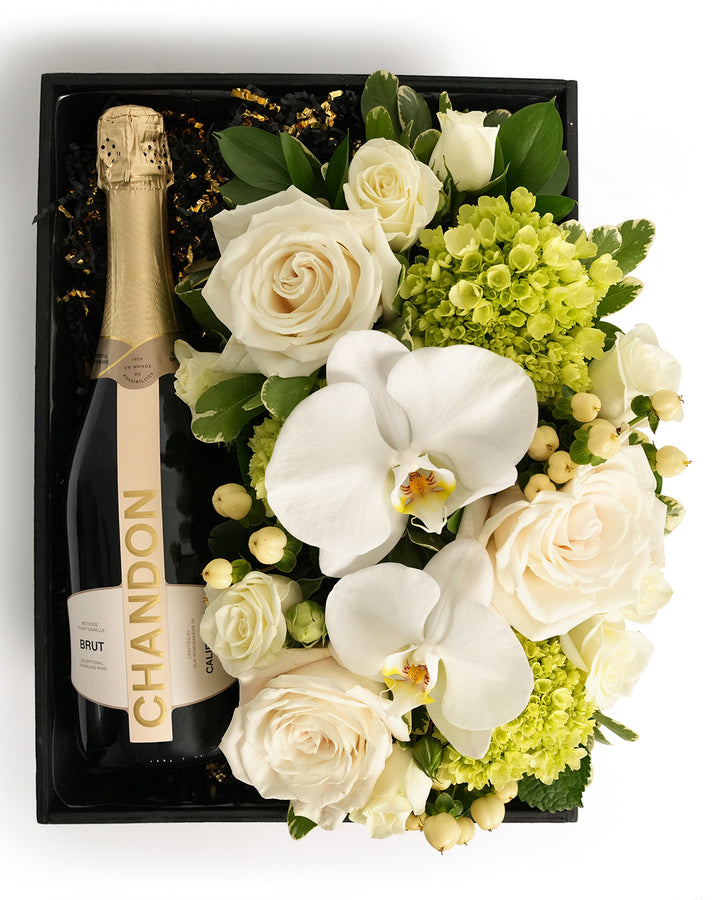 Flora Box White Chandon Brut