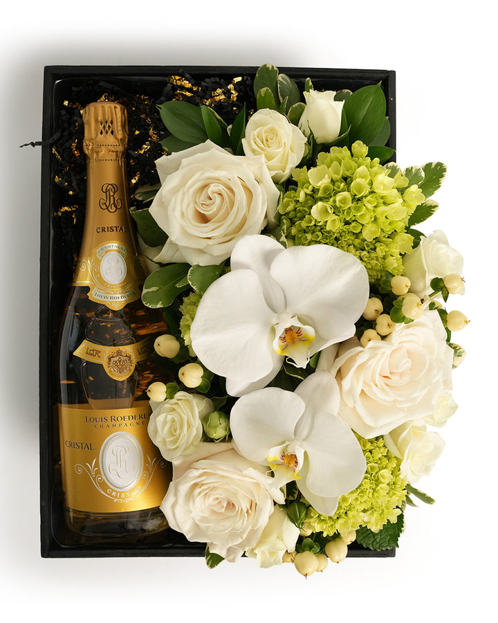 Flora Box White Cristal