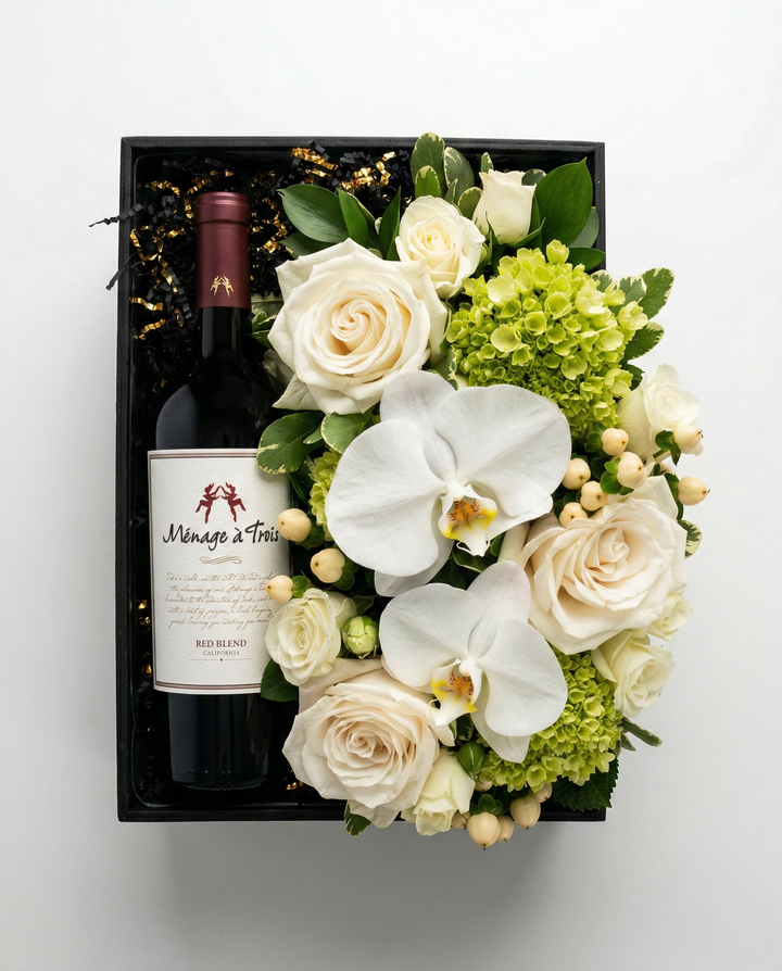 Flora Box White Menage a Trois