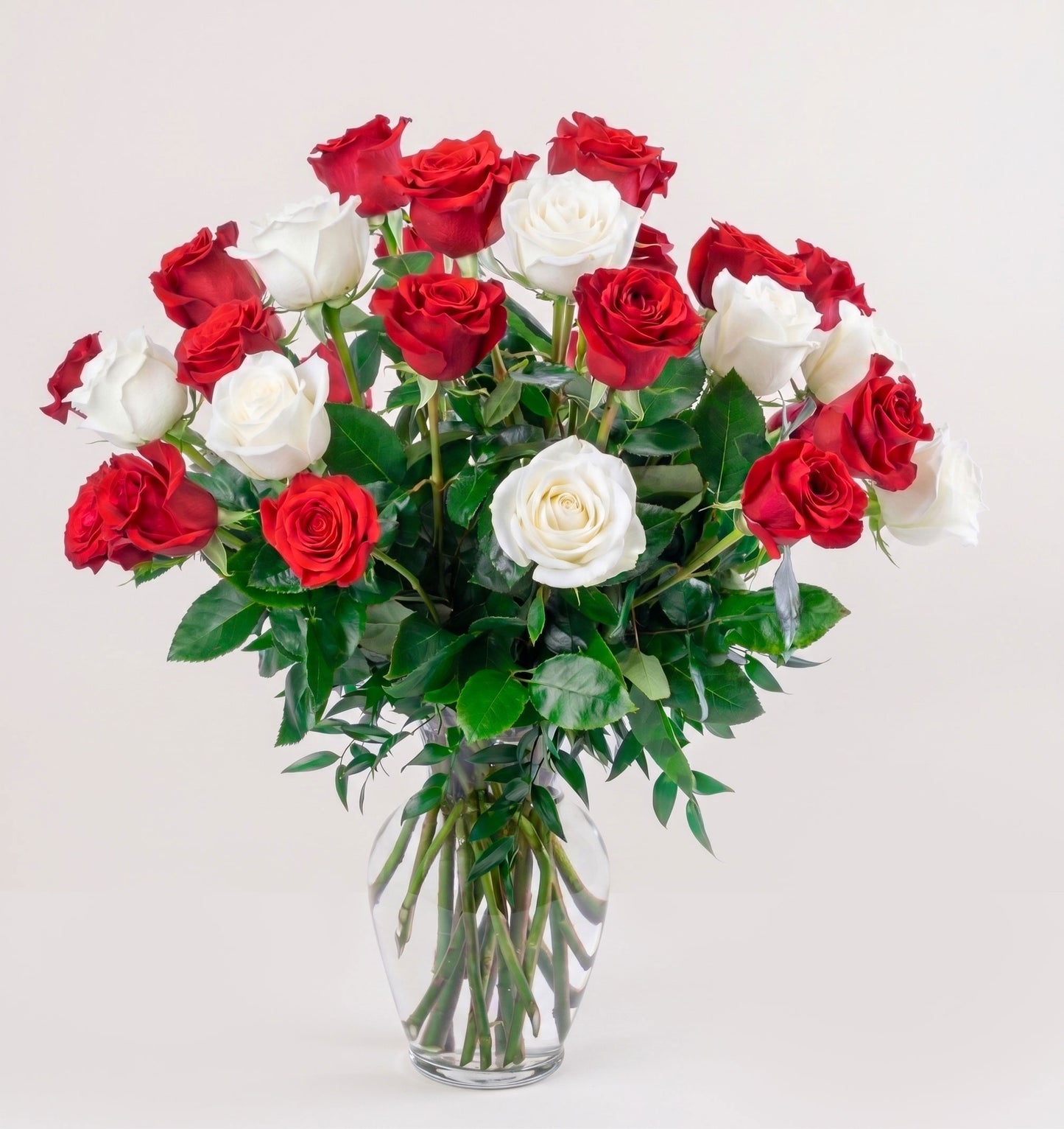 Double the Dozens 12 = 24 Assorted Roses