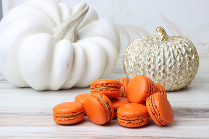 Pumpkin Macarons 6 Pieces