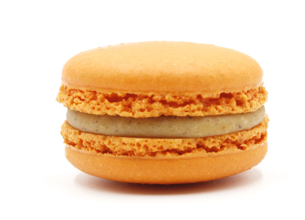 Pumpkin Macarons 6 Pieces