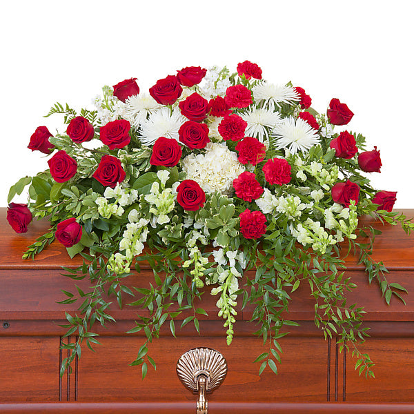 ENDURING STRENGTH CASKET SPRAY